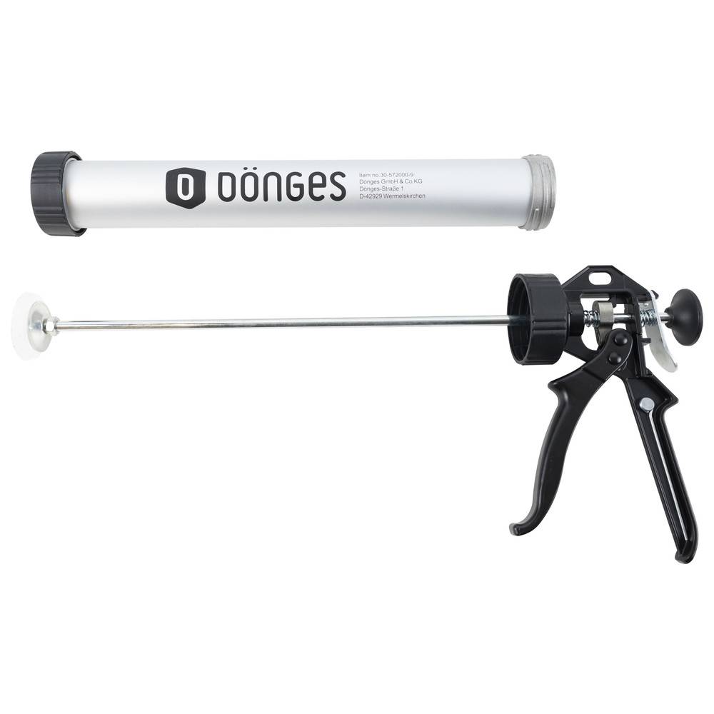Dönges Kartuschenpistole PROFI-Schub, 600 ml, Vollaluminium