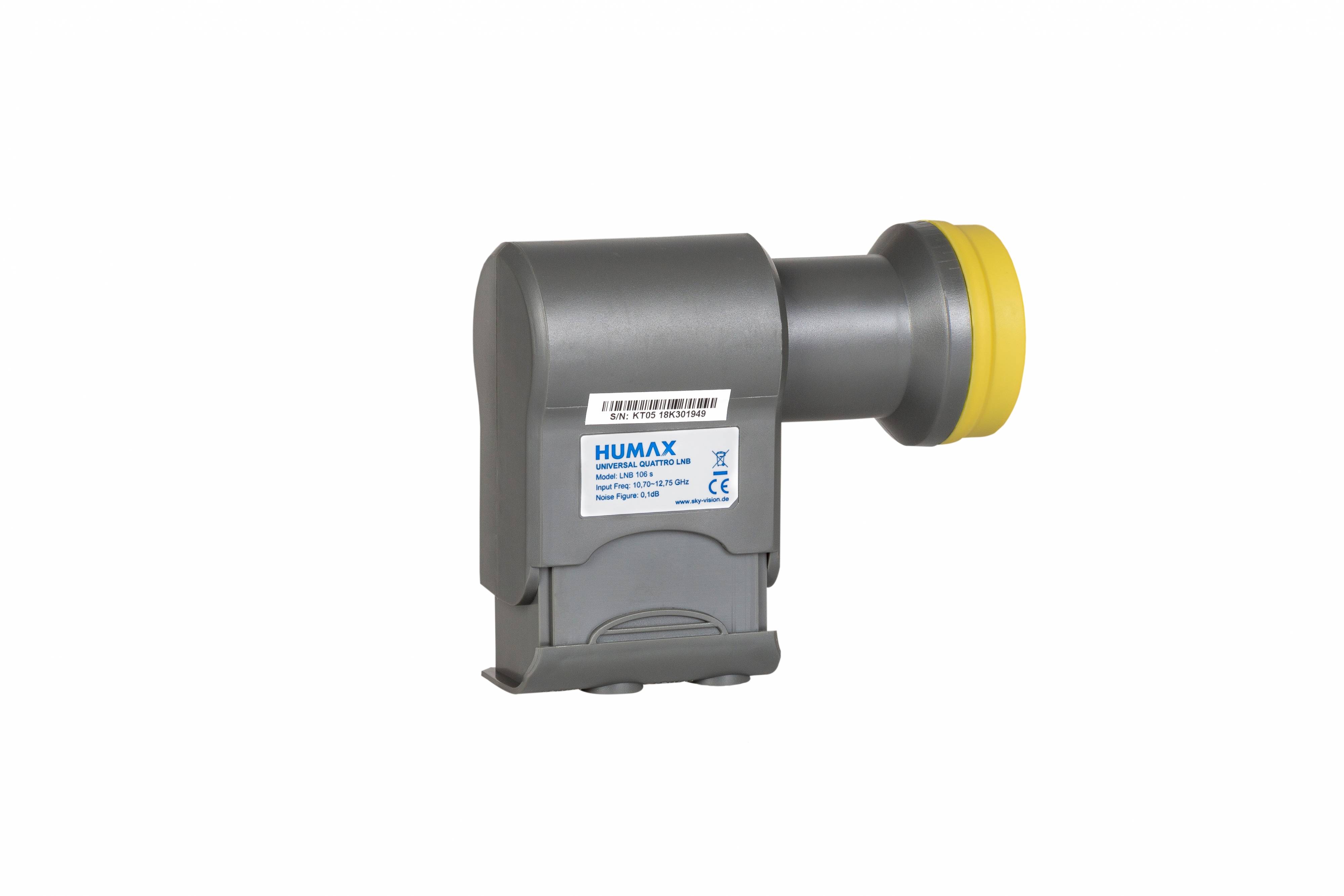 Humax LNB 106 Gold Quattro SAT-Zubehör