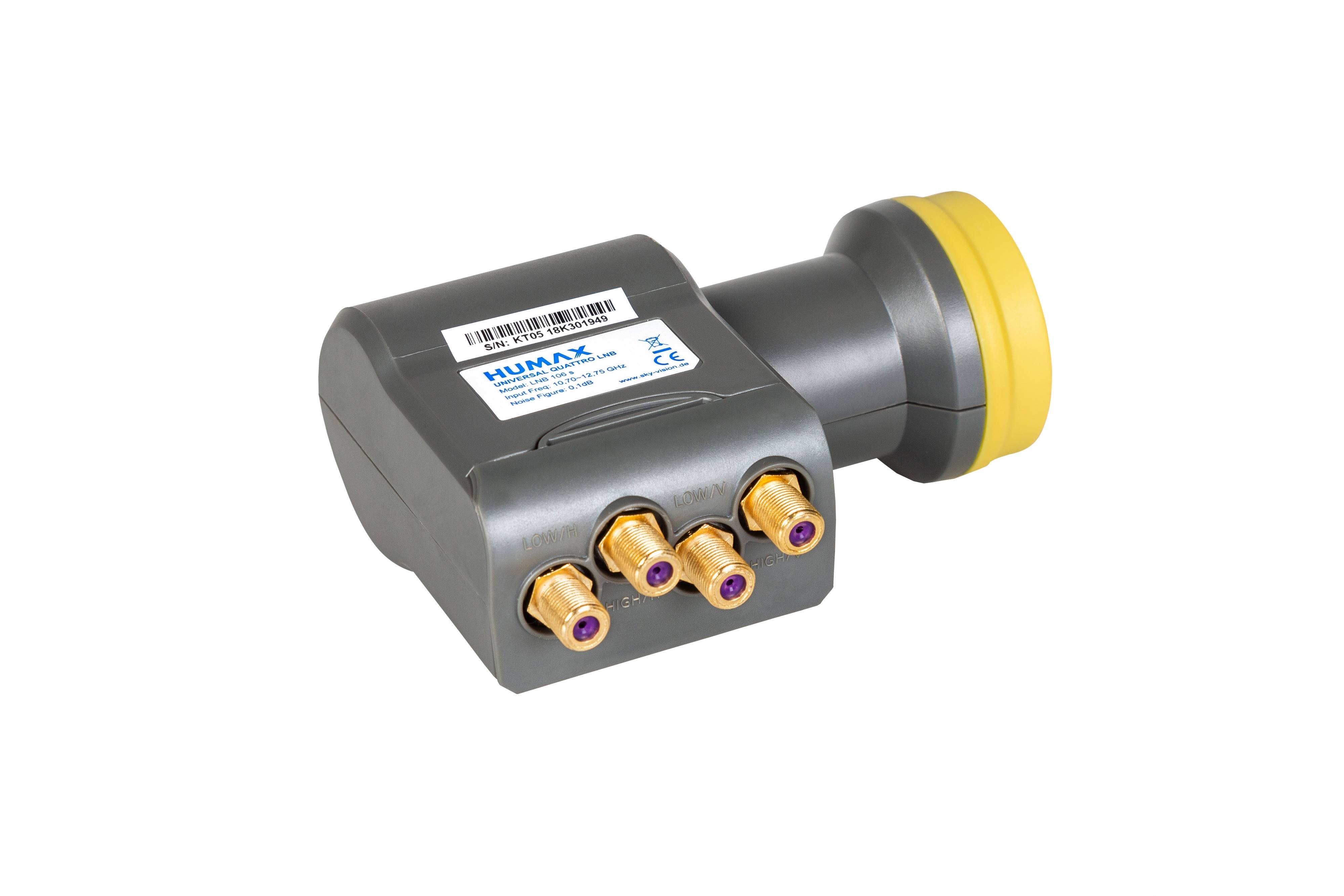 Humax LNB 106 Gold Quattro SAT-Zubehör