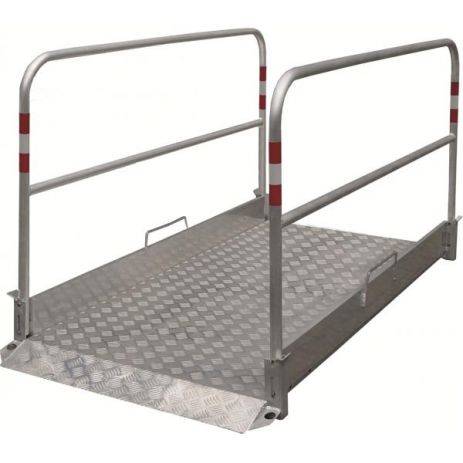 Alu-Grabenbrücke 1,70m lang, 1,00m (20280)