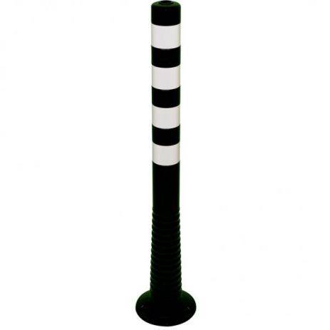 Flexipfosten schwarz, selbstaufrichtend, Ø 80mm, (412282BS)