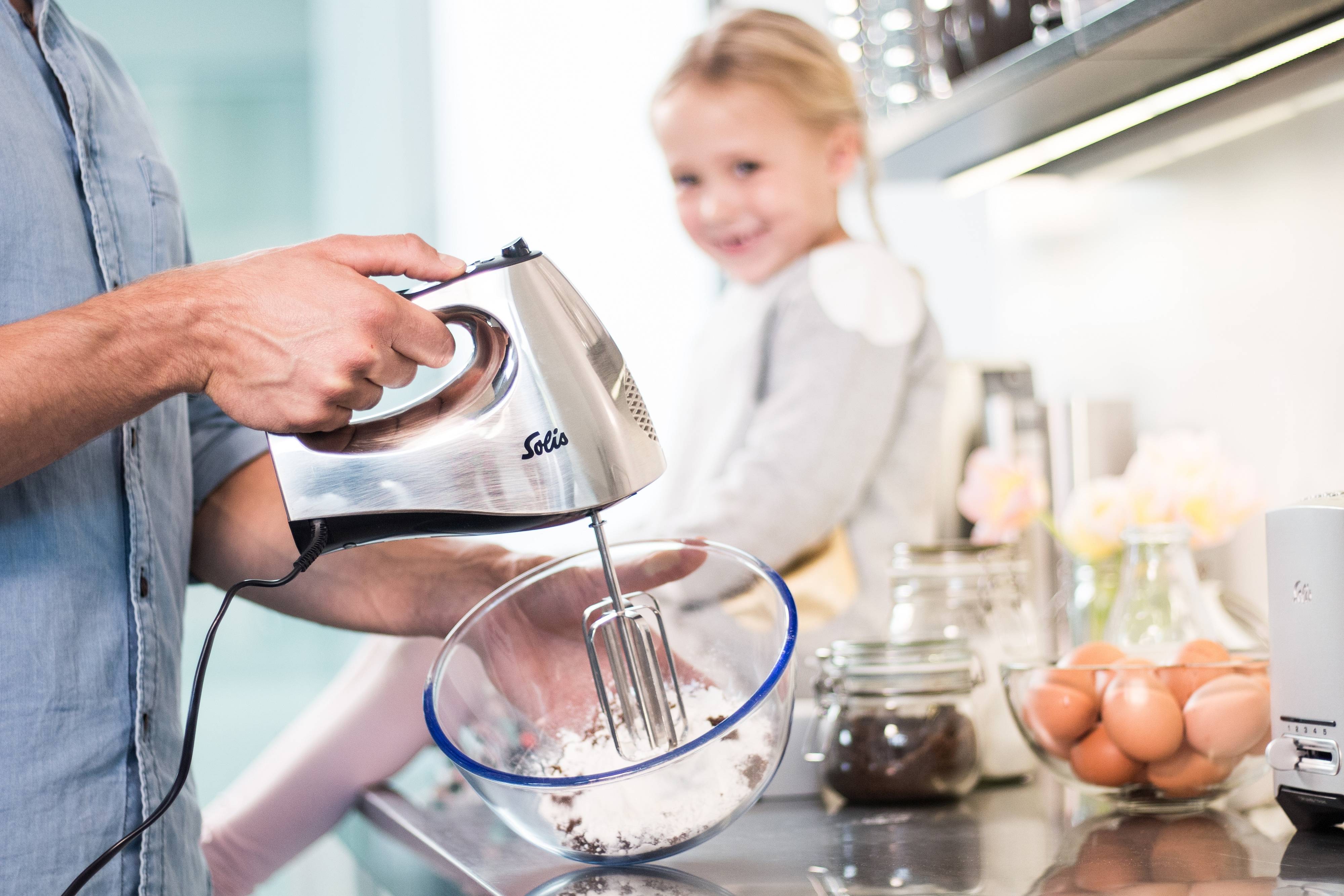 Solis Hand & Stick-Mixer, 400 W, Aufbewahrungsbox, 7 spülmaschinenfeste Aufsätze