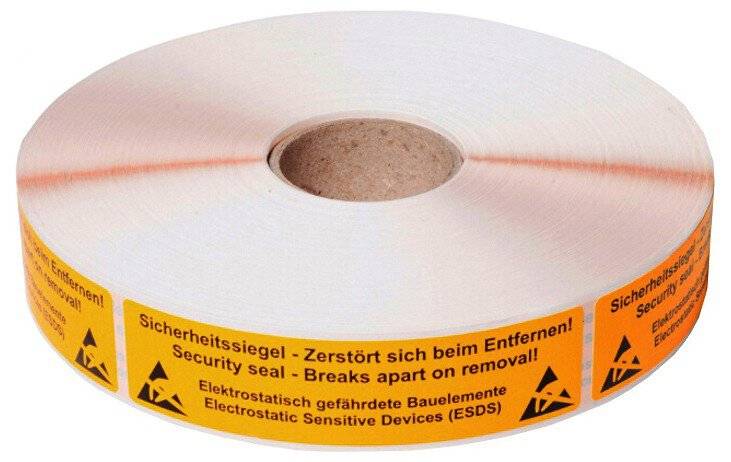 Siegel-Klebeband mit Reisseffekt