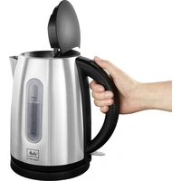 Melitta Prime Aqua Wasserkocher schnurlos, BPA-frei Edelstahl Fassungsvermögen: 1.7 l Melitta Prime Aqua Wasserkocher schnurlos, BPA-frei Edelstahl Fassungsvermögen: 1.7 l