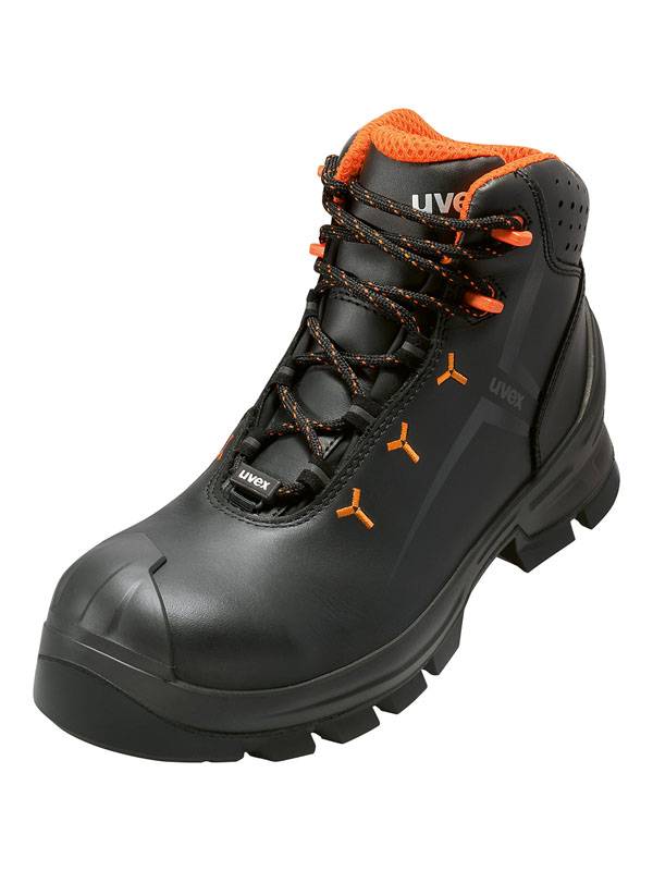 uvex 2 VIBRAM® S3 HI HRO SRC sch./orange Gr. 38