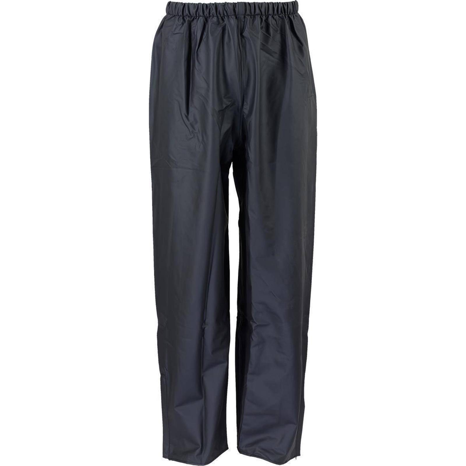 Terrax PU-Strech Regenbundhose schwarz Gr. 4XL