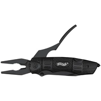 Walther MultiTacKnife MTK 5.0718 Multitool mit Holster, mit Bit-Set, mit Clip Anzahl Funktionen 18 Schwarz Walther MultiTacKnife MTK 5.0718 Multitool mit Holster, mit Bit-Set, mit Clip Anzahl Funktionen 18 Schwarz
