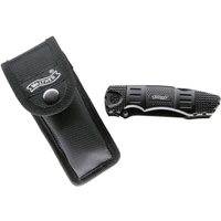 Walther MultiTacKnife MTK 5.0718 Multitool mit Holster, mit Bit-Set, mit Clip Anzahl Funktionen 18 Schwarz Walther MultiTacKnife MTK 5.0718 Multitool mit Holster, mit Bit-Set, mit Clip Anzahl Funktionen 18 Schwarz