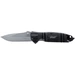 Walther Silver TacKnife STK 5.0717 Outdoormesser mit Holster, mit Fangriemen, mit Clip Schwarz Walther Silver TacKnife STK 5.0717 Outdoormesser mit Holster, mit Fangriemen, mit Clip Schwarz