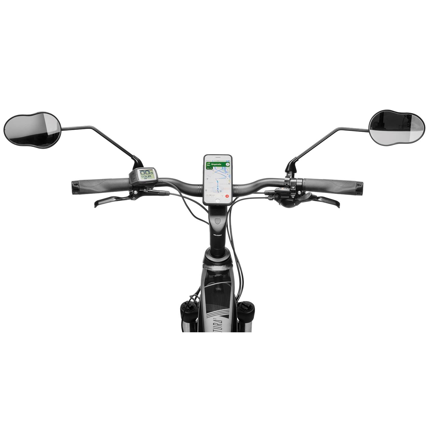 Ergotec Mirror M-99LV Right Mount Black