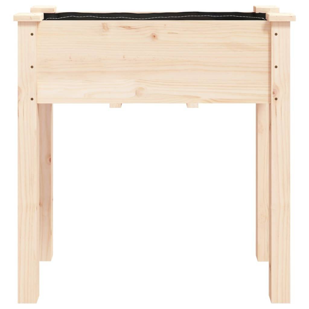 vidaXL Pflanzkübel mit Einsatz 71x37x76 cm Massivholz Tanne