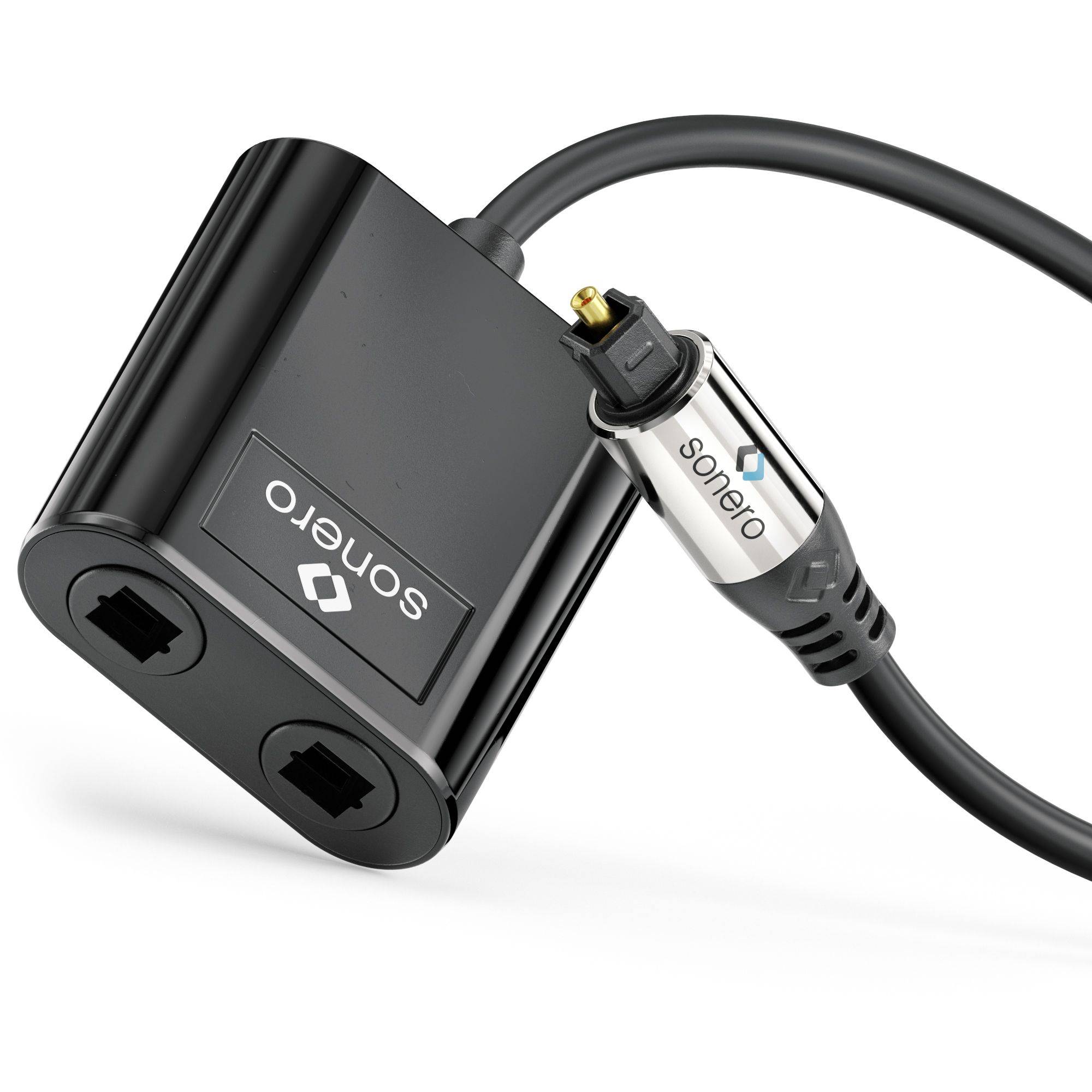 sonero Optischer Audio Splitter 1x2 0,15m S-OCA001