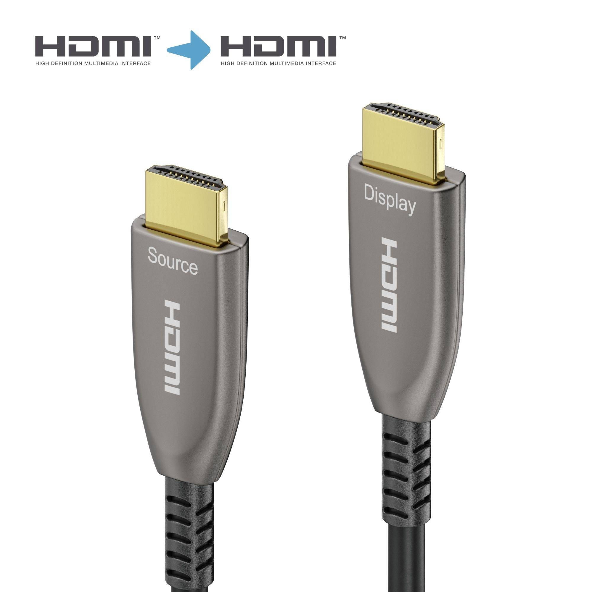 sonero Aktives HDMI 4K AOC Extender Kabel - 15m