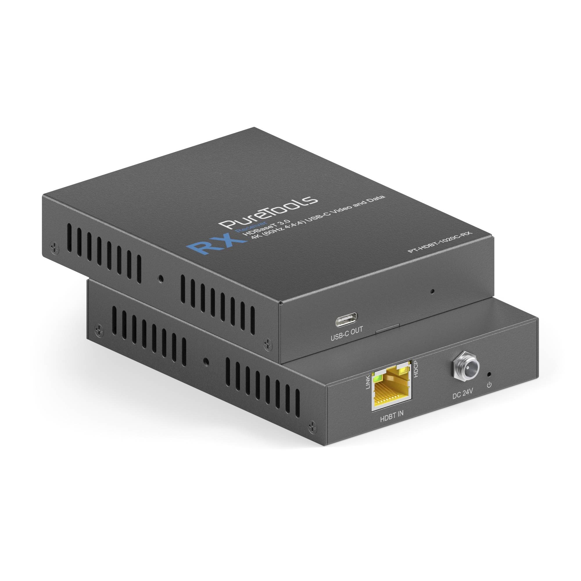 PureTools HDBaseT USB-C Receiver PT-HDBT-1020C-RX