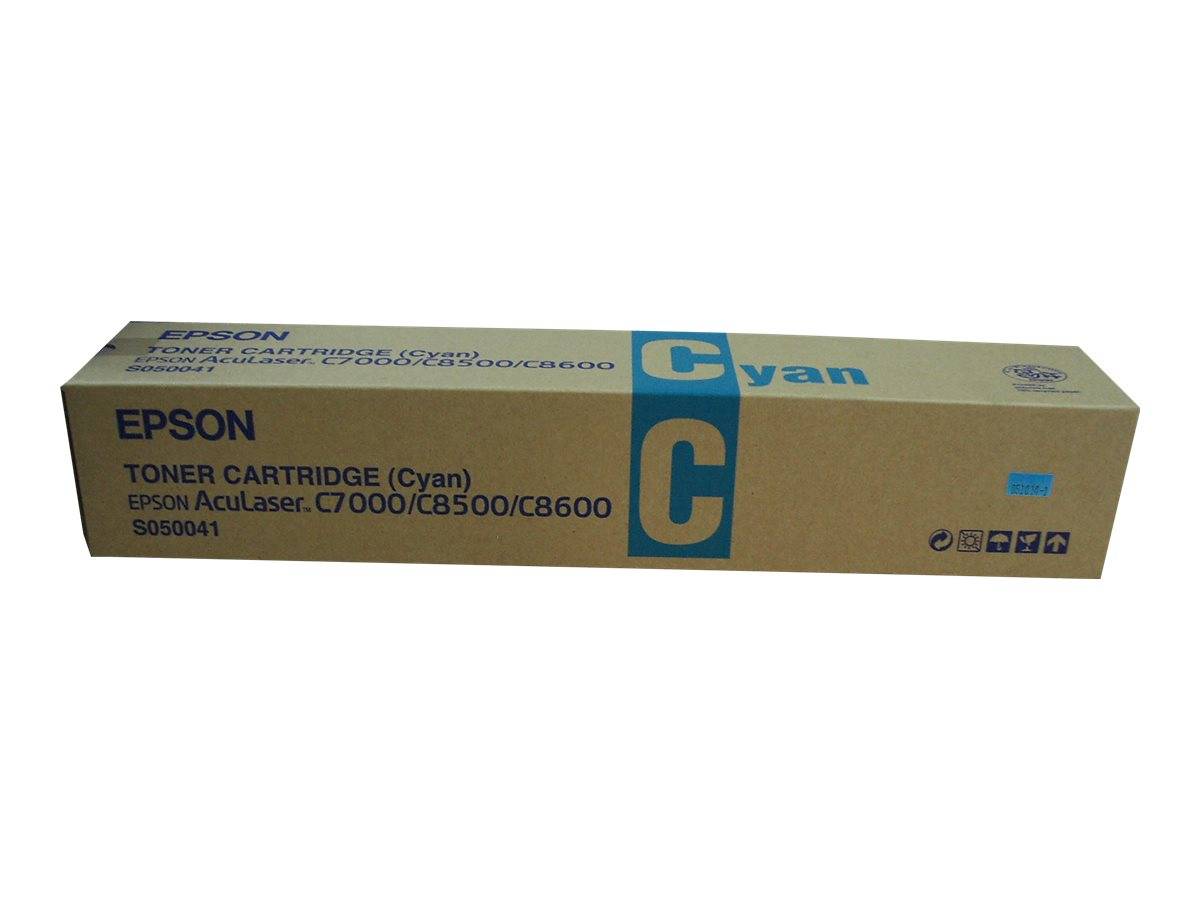 Epson S050041 - Cyan - Original - Tonerpatrone - für AcuLaser C8500, C8600, Color Copy Station C8500