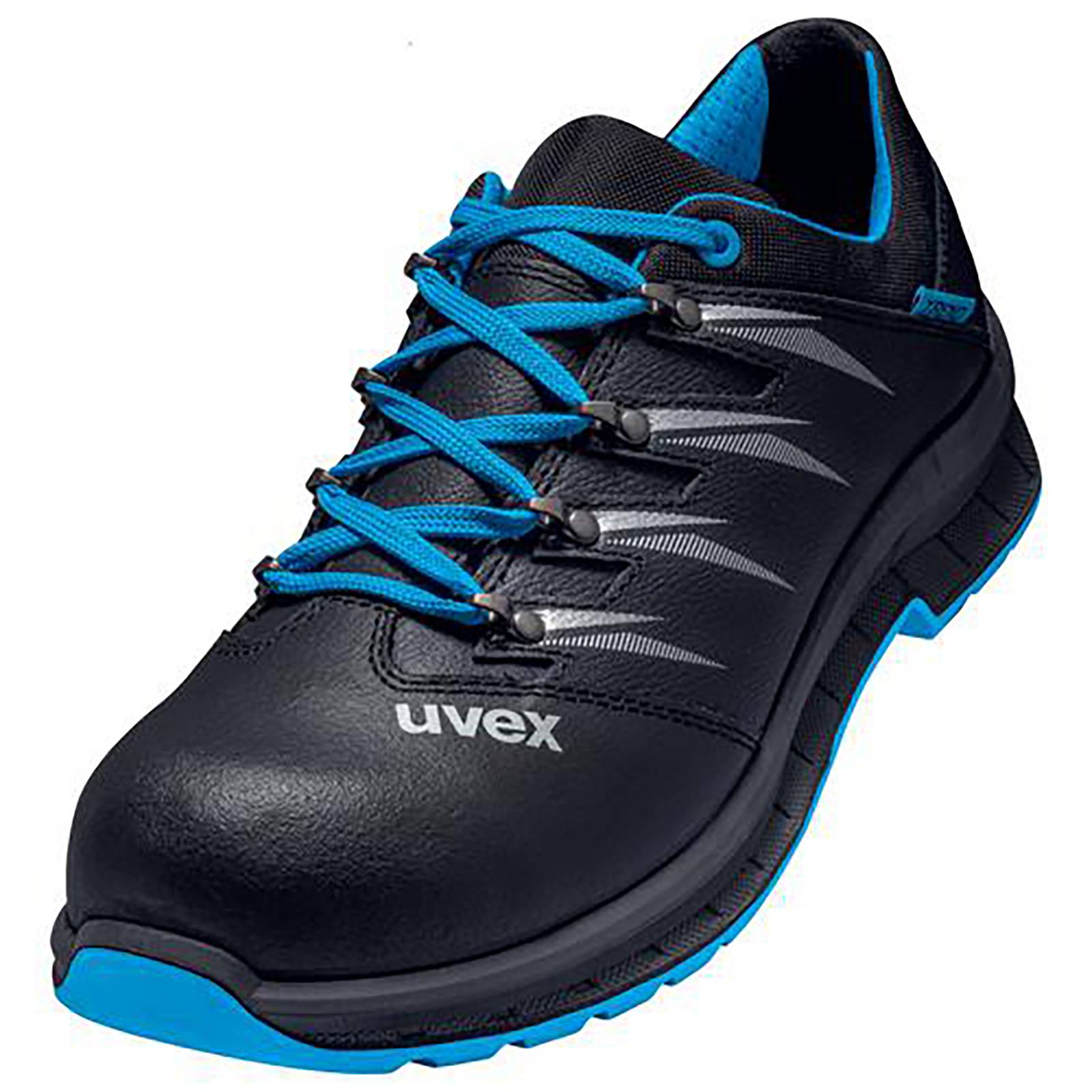 uvex 2 trend Halbschuhe S2 blau, schwarz Weite 11 Gr. 47