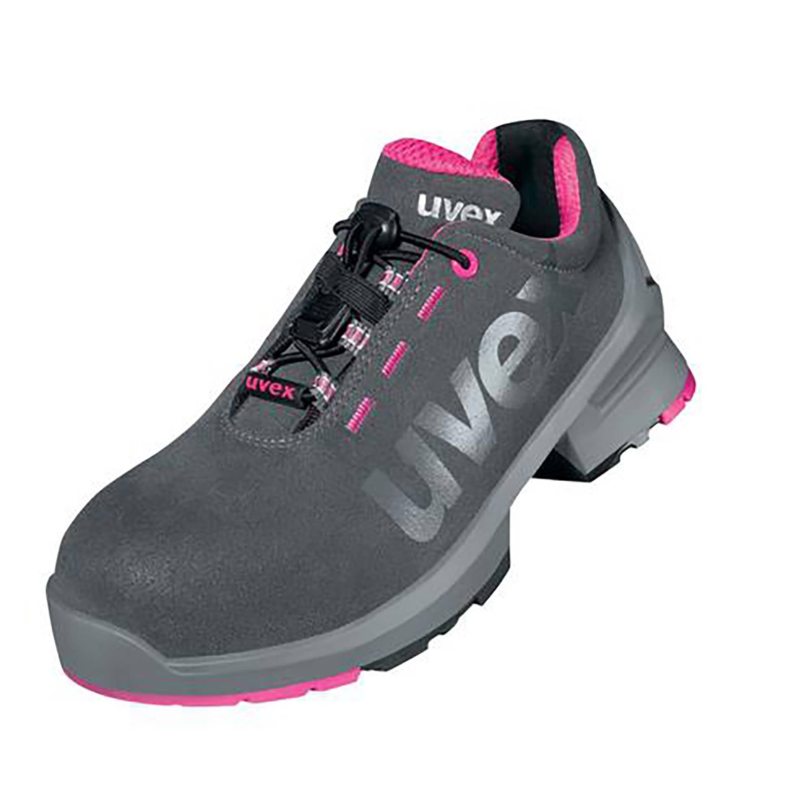 uvex 1 ladies Halbschuhe S2 grau, pink Weite 11 Gr. 41