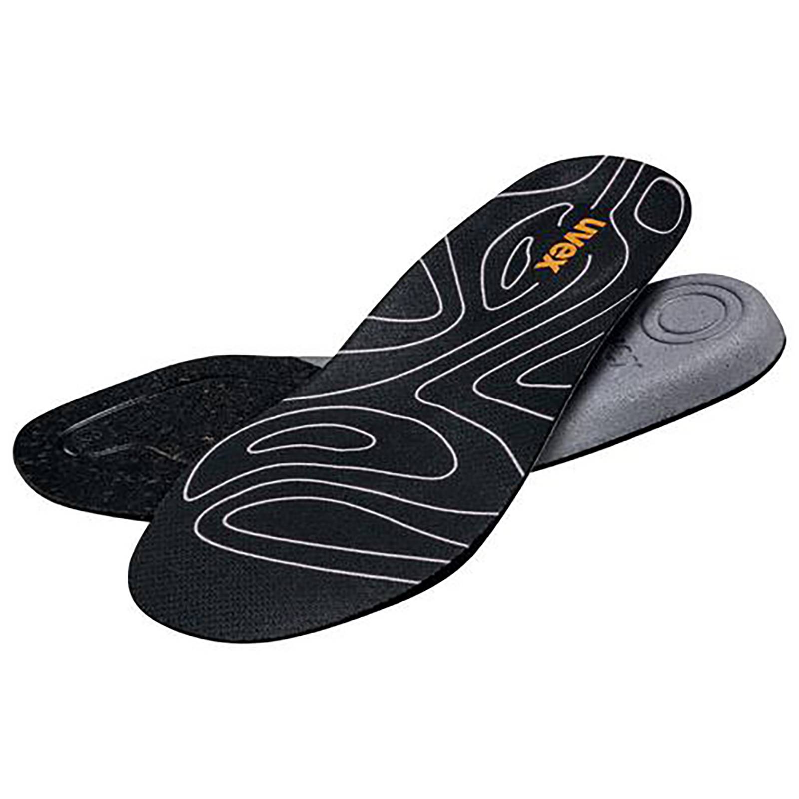 Uvex 9490041 Zubehör Einlegesohle 94900 schwarz, orange Weite 14 Größe 41