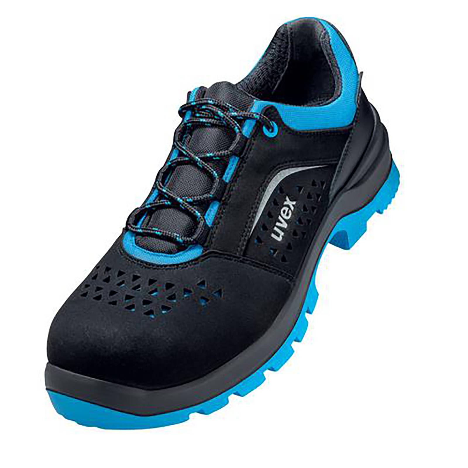 uvex 2 xenova® Halbschuhe S1 schwarz, blau Weite 11 Gr. 40