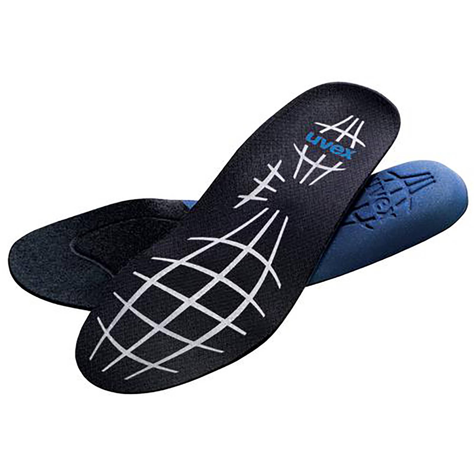 Uvex 9517945 Zubehör Einlegesohle 95179 schwarz, grau, blau Weite 12 Größe 45