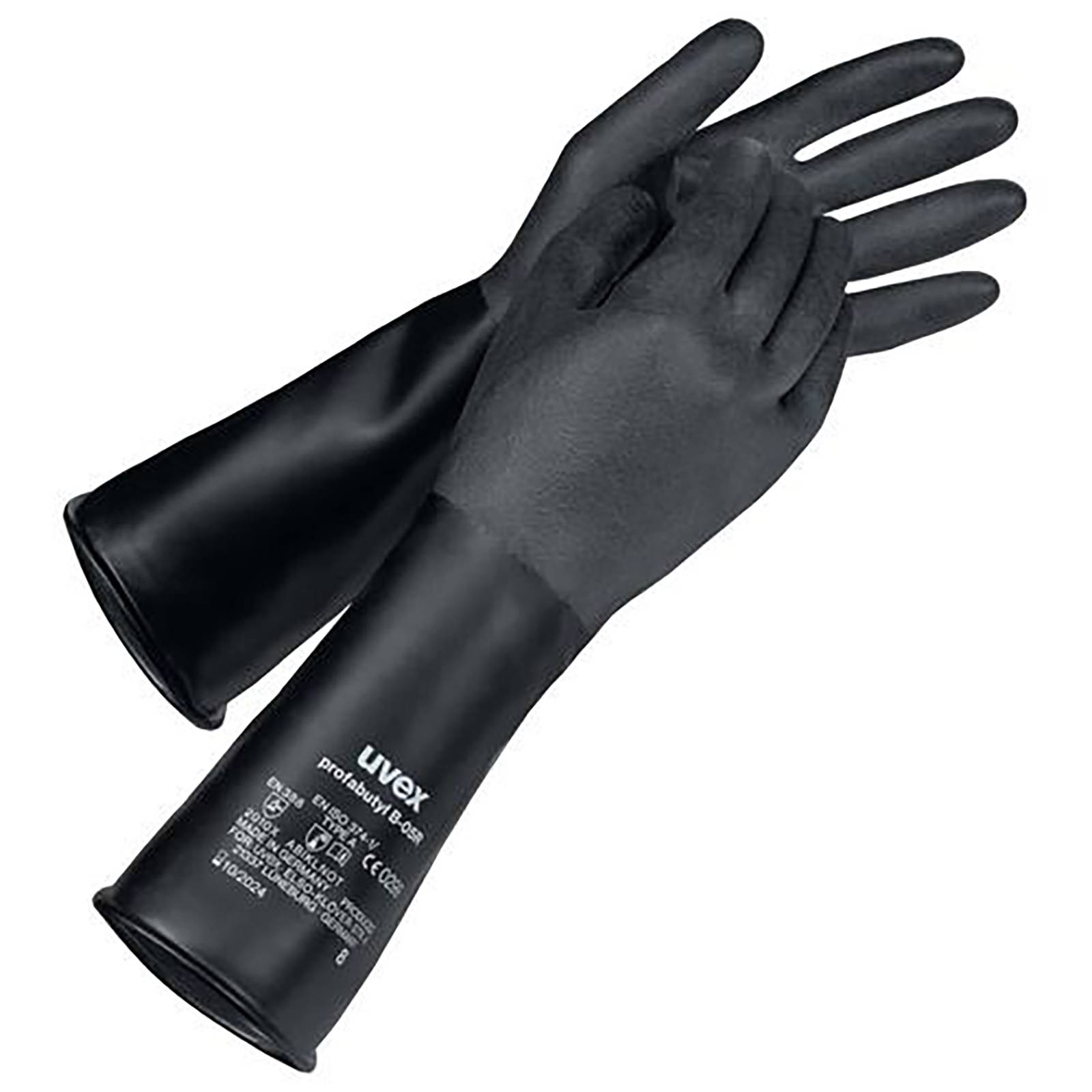 Uvex 6094908 Schutzhandschuhe profabutyl B-05R 60949 Größe 8