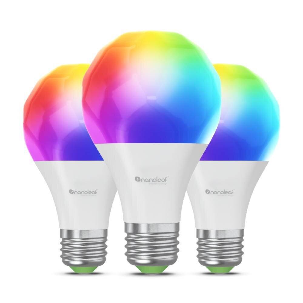 Nanoleaf NF080B02-3A19E, 8,5 W, E27, 1100 lm, 25000 h, Multi