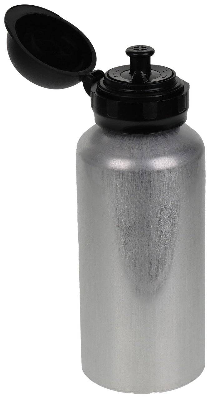 Trinkflasche für den ESD-Bereich, Aluminium, grau, 600 ml