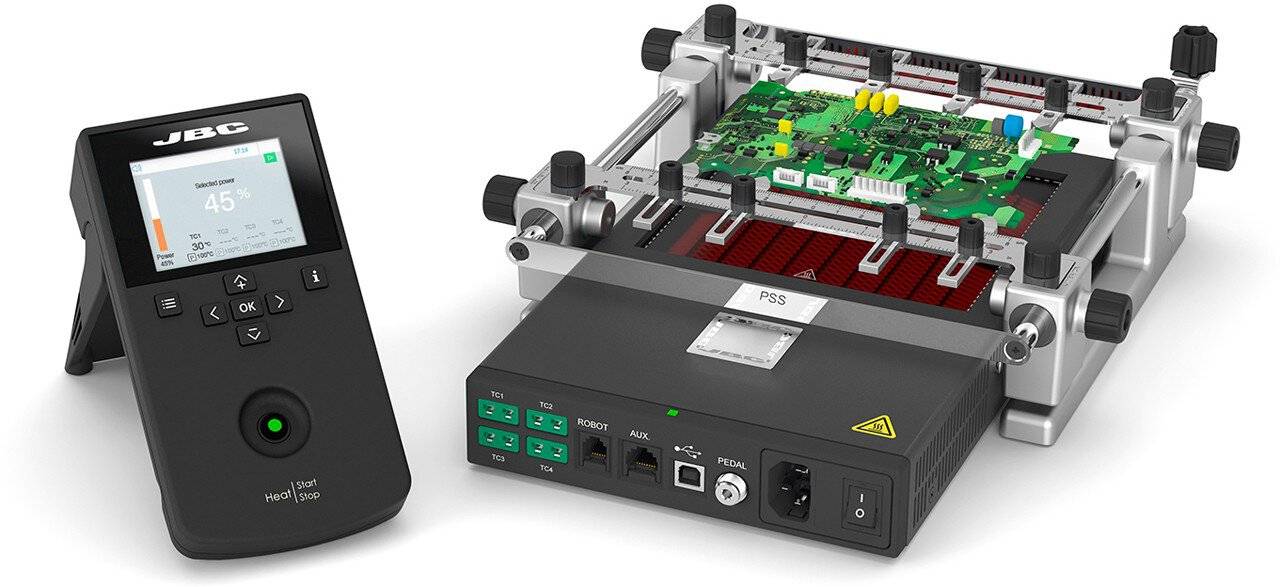 Unterheizung, 230V, 500W, inkl. Leiterplattenhalter