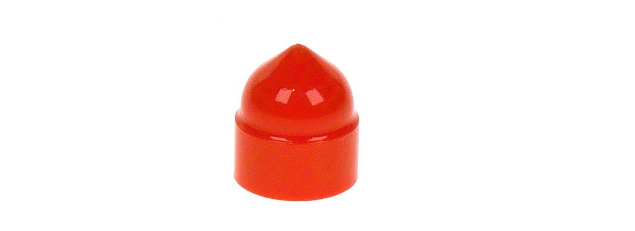 Stopfen für Kartusche, Optimum-System, glattwandig, orange, 10cm³