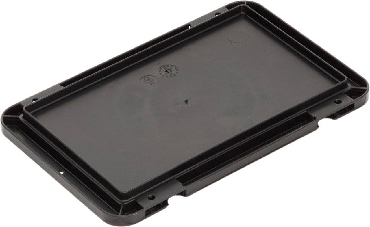 ESD Auflagedeckel BL, schwarz, 300 x 200 mm
