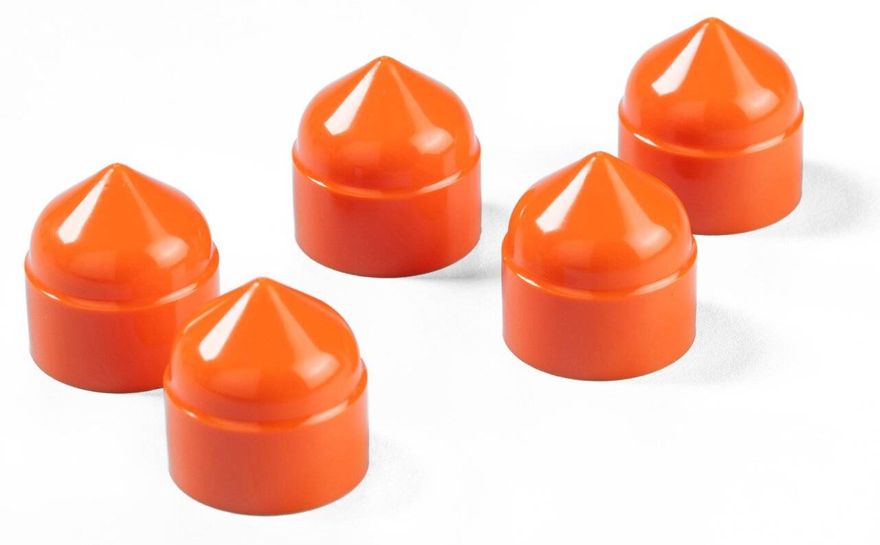 Stopfen für Kartusche, glattwandig, 30/55/70 cm³, orange