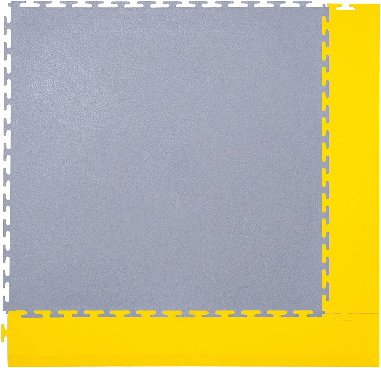 ESD Bodenfliese, grau, 4 Stück, 500 x 500 x 7 mm