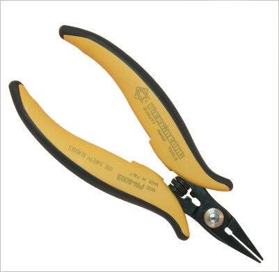 Flachzange, gezahnt/flach/kurz, 146 mm