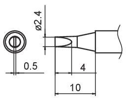 COMPOSIT Lötspitze Format 2.4D