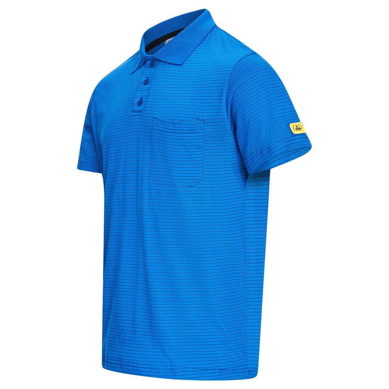 ESD-Poloshirt mit Brusttasche, 150g/m², royalblau, L