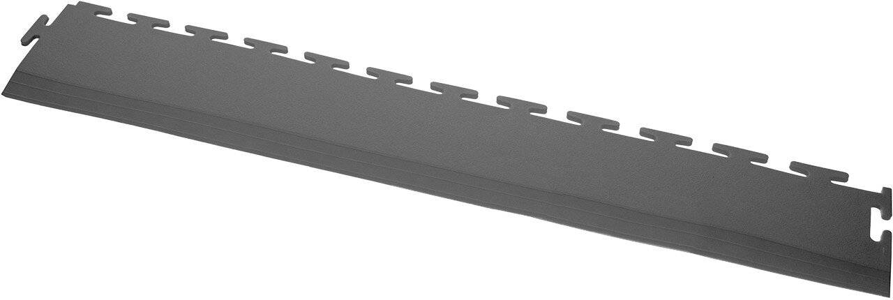 PVC Bodenrampe, T-Lock, graphit, 500 x 90 x 7 mm, 1 Stück