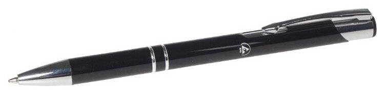 ESD-Kugelschreiber mit ESD-Logo, schwarz/silber, 10er Pack