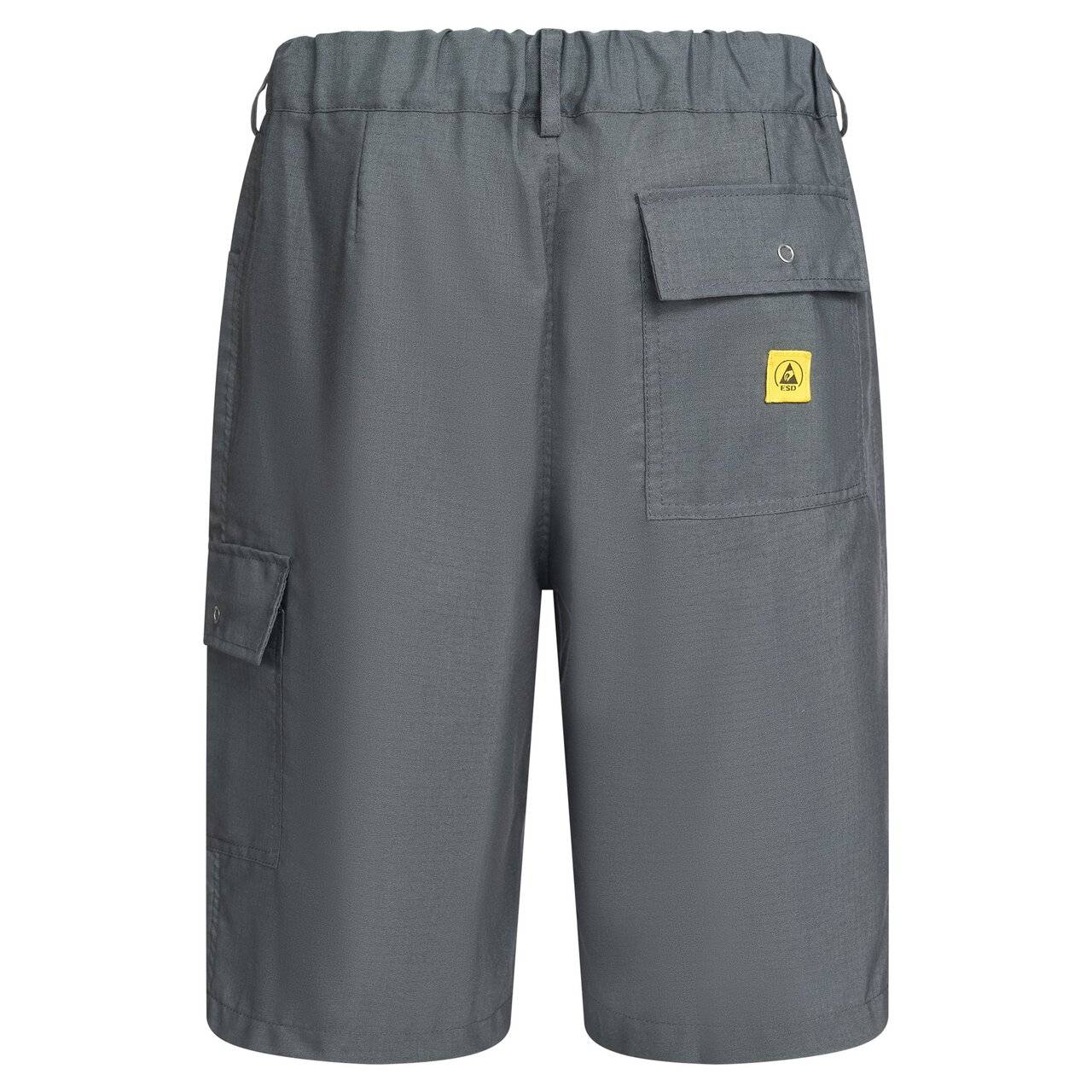 ESD-Hose, kurz, 128 g/m², grau, 3XL