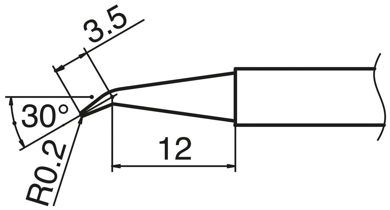 COMPOSIT Lötspitze Format 0.2J