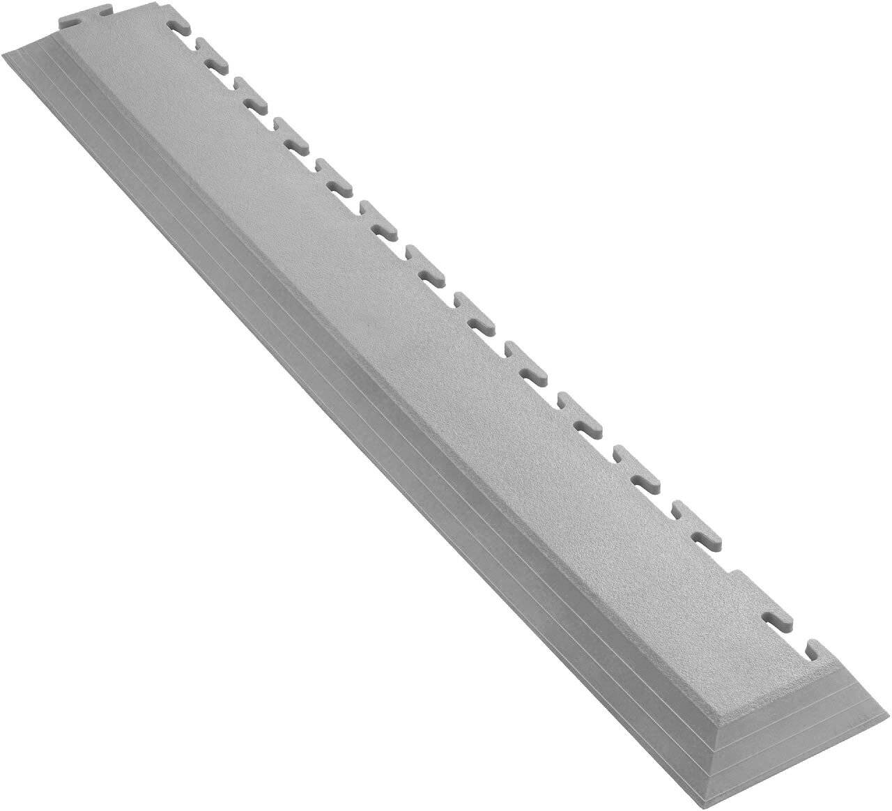 PVC Eckrampe, T-Lock, hellgrau, 590 x 90 x 7 mm, 1 Stück