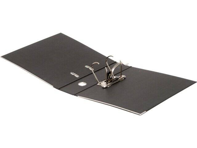 ESD Ringbuch DIN A4, schwarz, Rückenbreite 74 mm/2 Ring