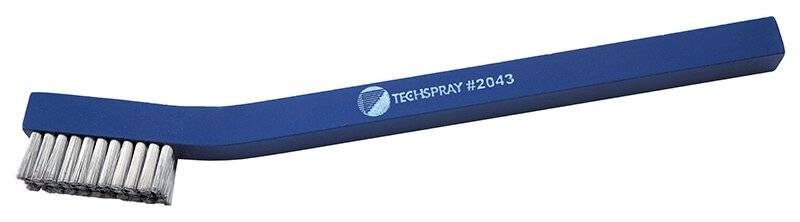 Reinigungsbürste, Edelstahlborste, Aluminiumgriff, 163mm länge
