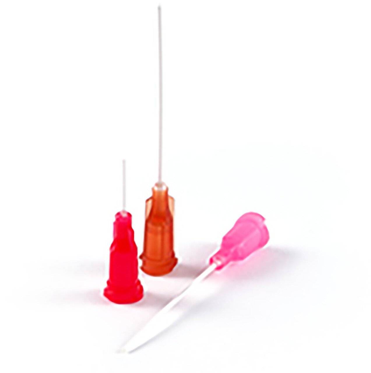 Dosiernadel 0,5", flexibel, Gauge 25, rot, flexibel, gerade