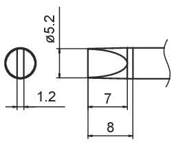 COMPOSIT Lötspitze Format 5.2D