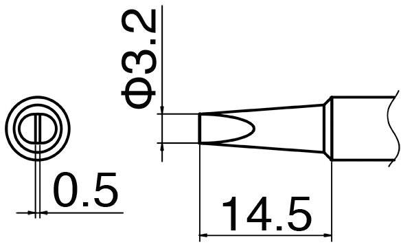 Lötspitze Format 3.2D