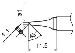 COMPOSIT Lötspitze Format 1BC