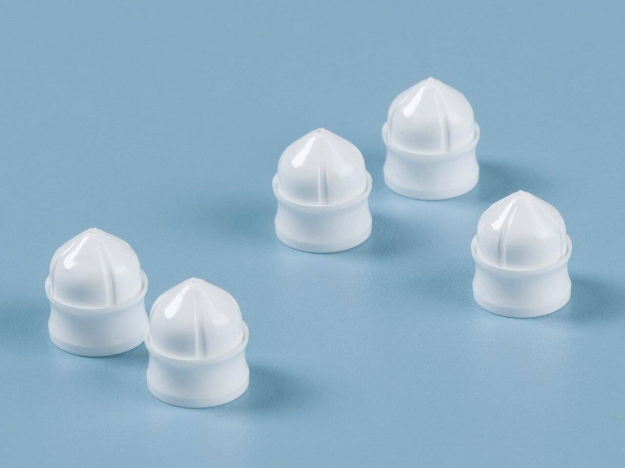 Stopfen für Kartusche, 3 cm³, weiß