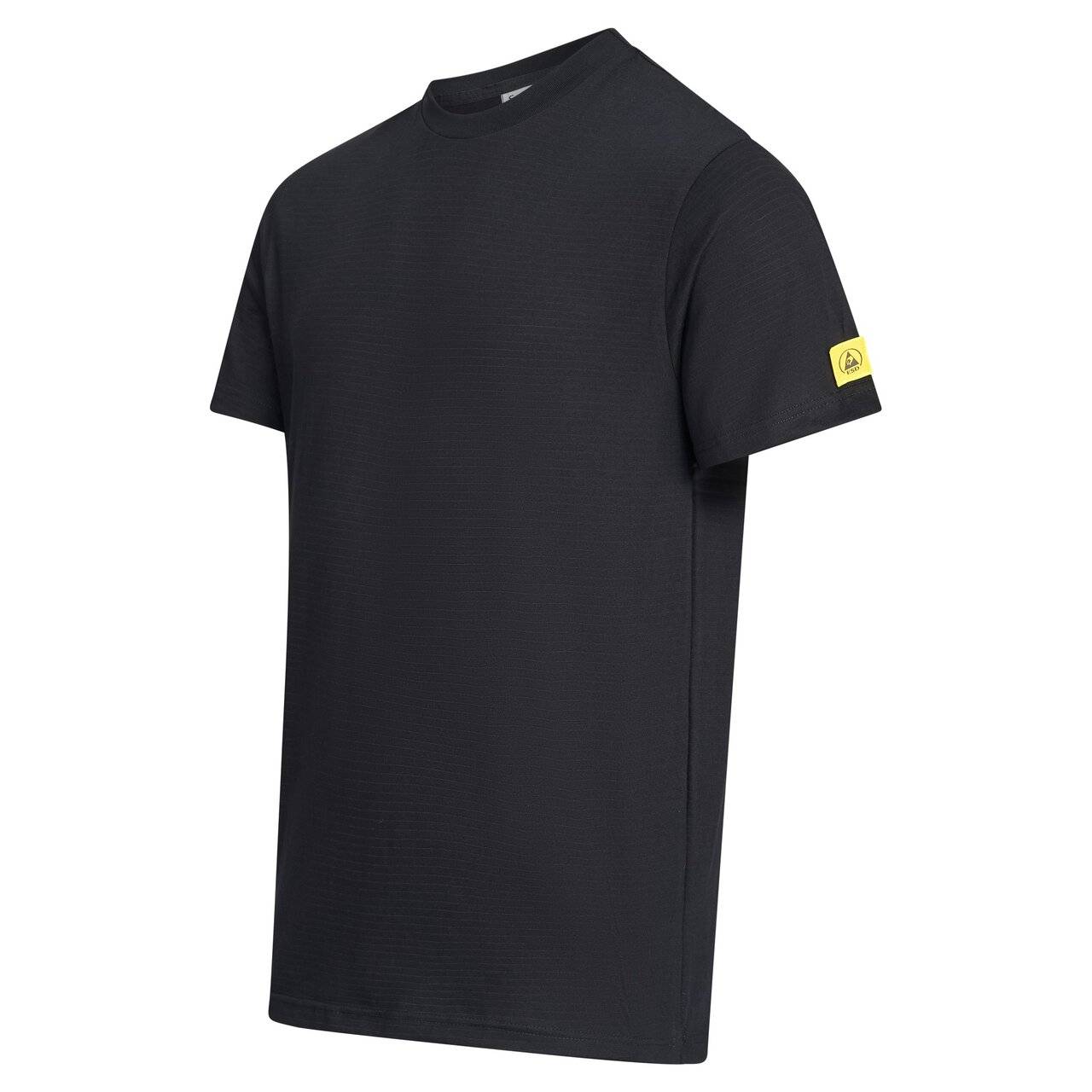 ESD-T-Shirt, rundhals, 150g/m², schwarz, S