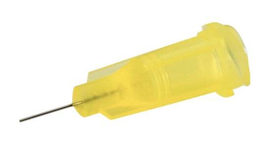 Dosiernadel 0,25", gerade, Gauge 32, gelb, gerade