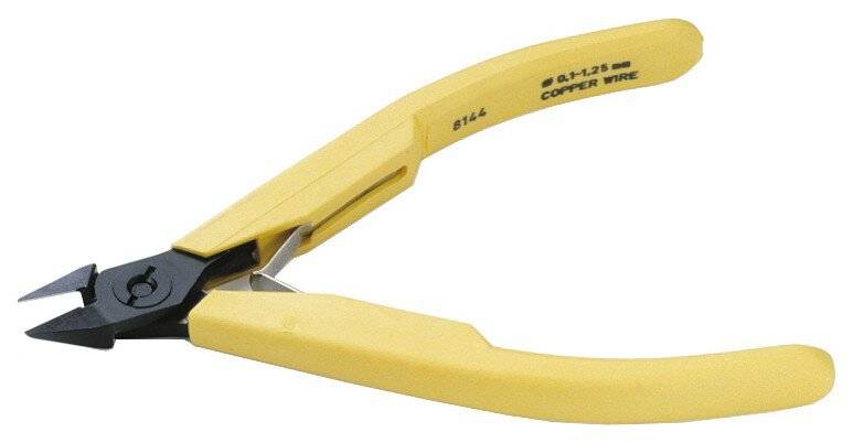 Seitenschneider, 80er Serie, spitze Backen, feine Wate, 0,2-1,25 mm